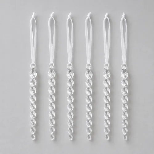 6 glaçons torsadés